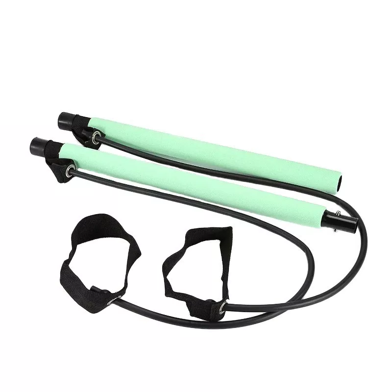 Skanto | Multi-Funksjonell Pilates Bar – Hjemmegym & Motstandstrening Kit