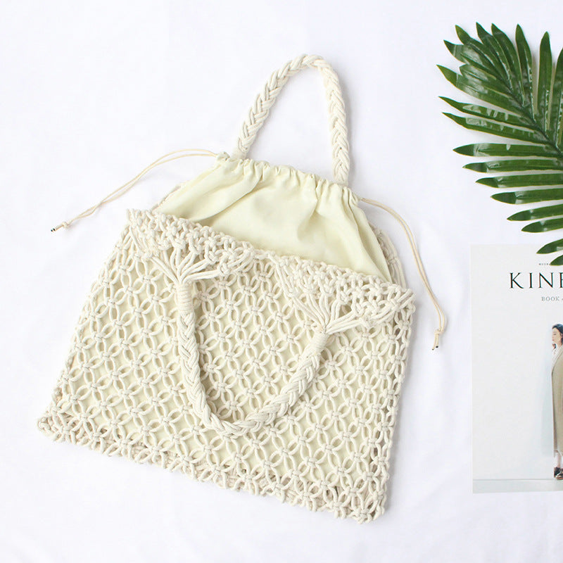 Heklet crossbody-veske Skanto