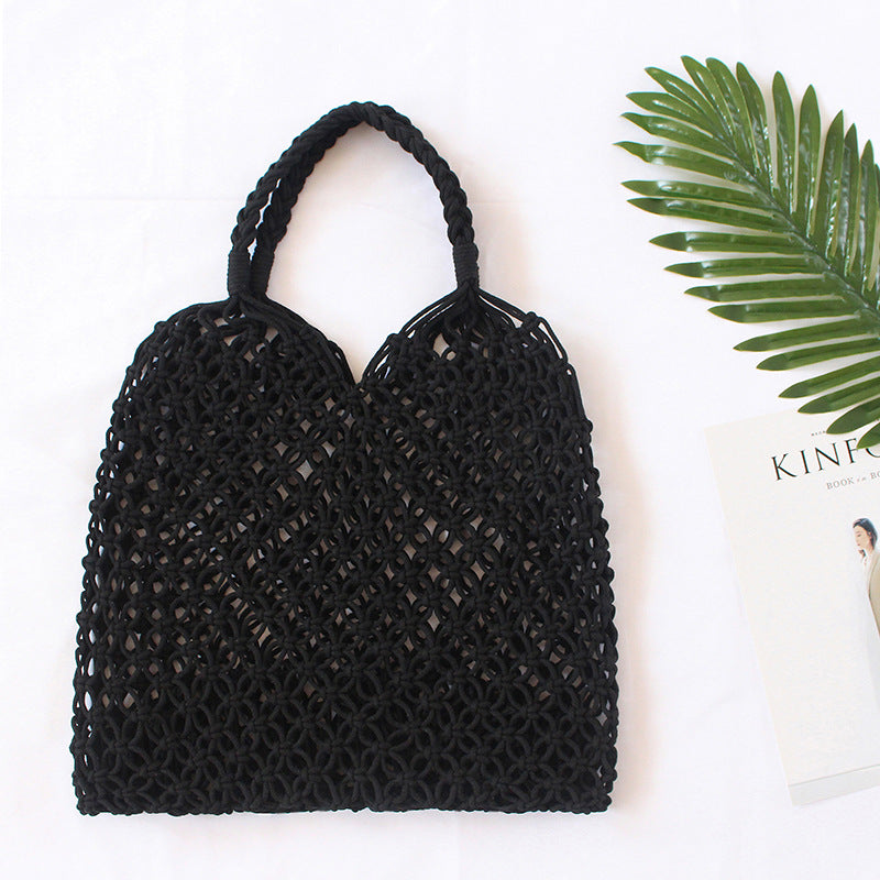 Heklet crossbody-veske Skanto