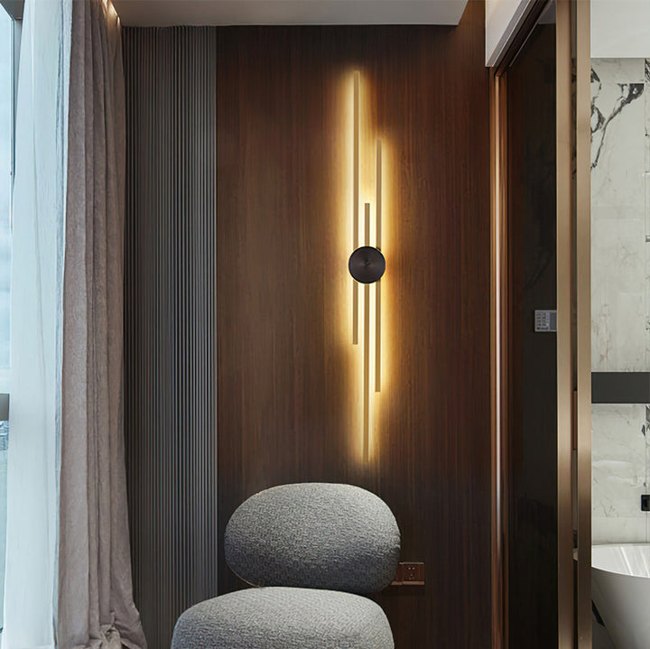 Skanto | Vegglampe Moderne LED Jern Vertikal Armatur