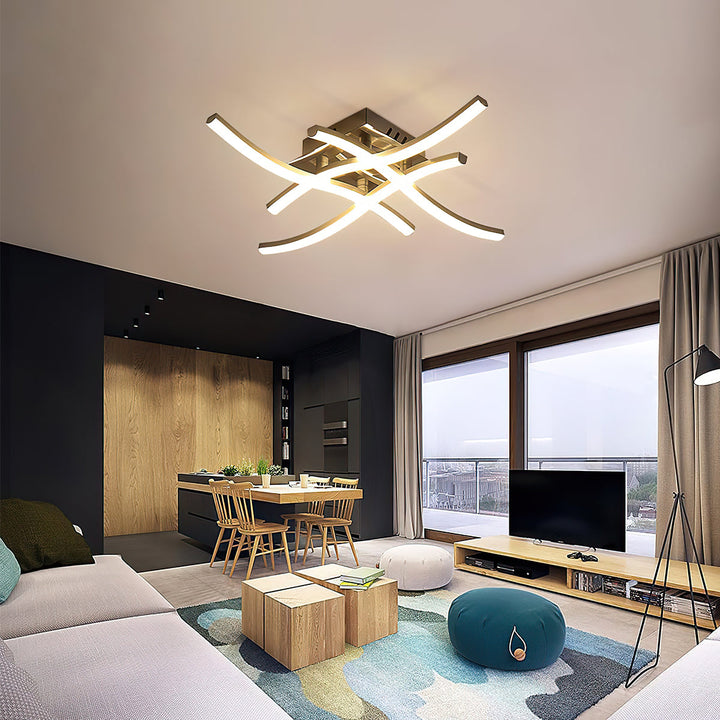 Skanto | LED Taklampe Moderne Aluminium Takmontert Armatur
