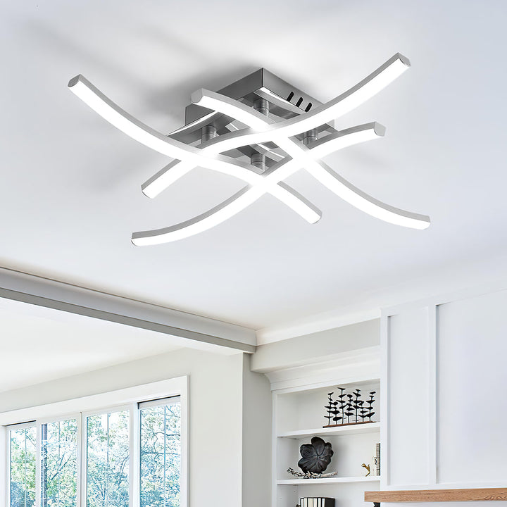Skanto | LED Taklampe Moderne Aluminium Takmontert Armatur