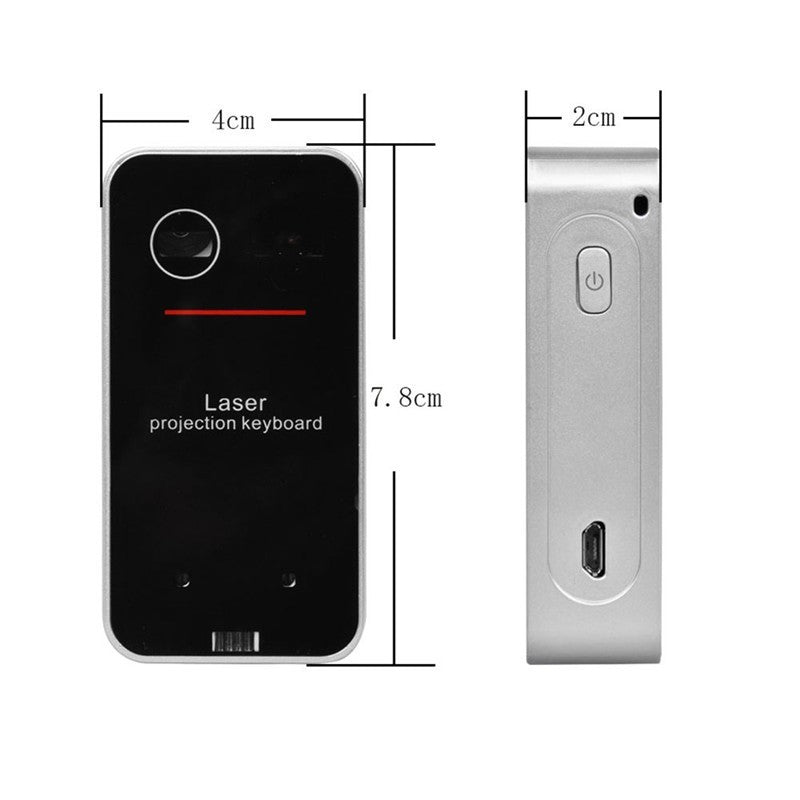 Bluetooth virtuell laser tastatur. | Skanto