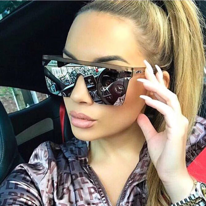 Women's oversized modern sunglasses Skanto