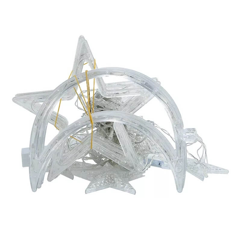 Skanto | Star Moon LED Festival Decoration Atmosphere Decoration Plastic String Lights