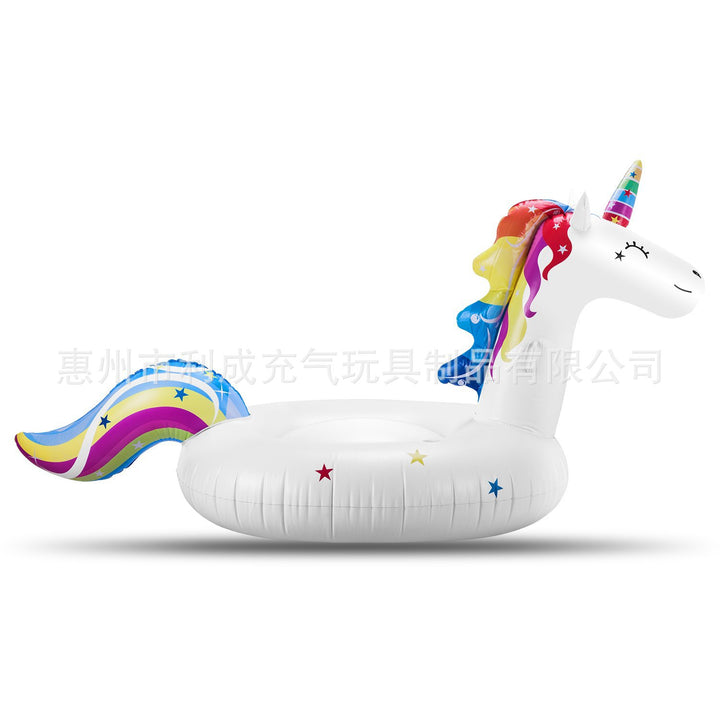 Damer oppblåsbar svømme leketøy i form av en unicorn Skanto