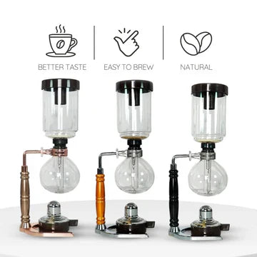 Japanske Siphon-Kaffeemaschine