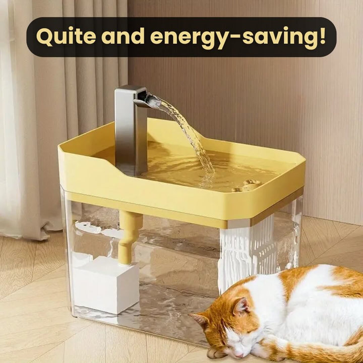 Katt Drikkefontene 360° Sensor 1,5 L Stille | Skanto