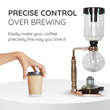 Japanske Siphon-Kaffeemaschine
