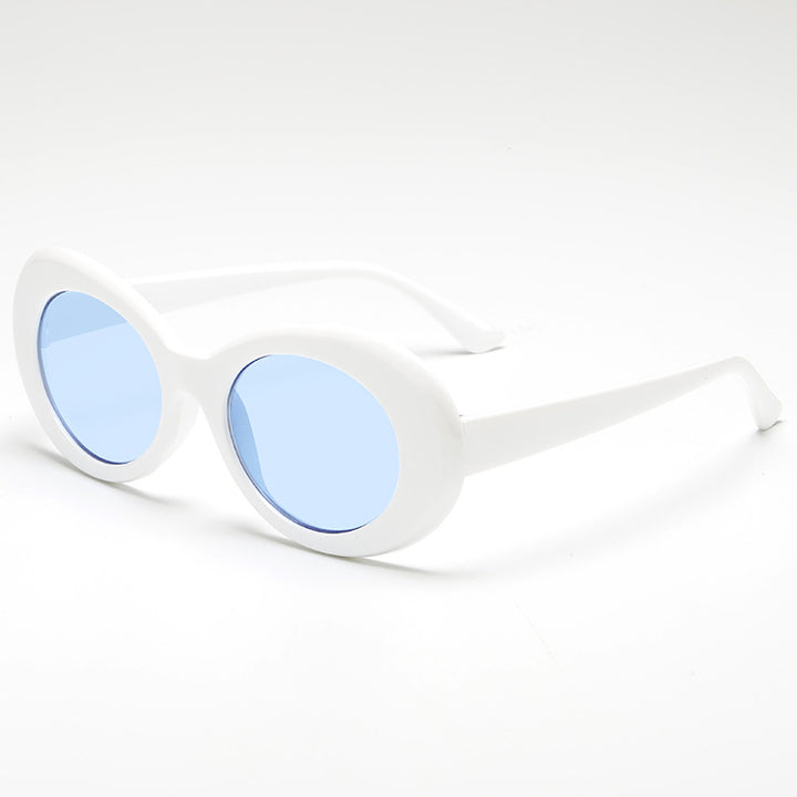 Damer fashionable oval solbriller Skanto