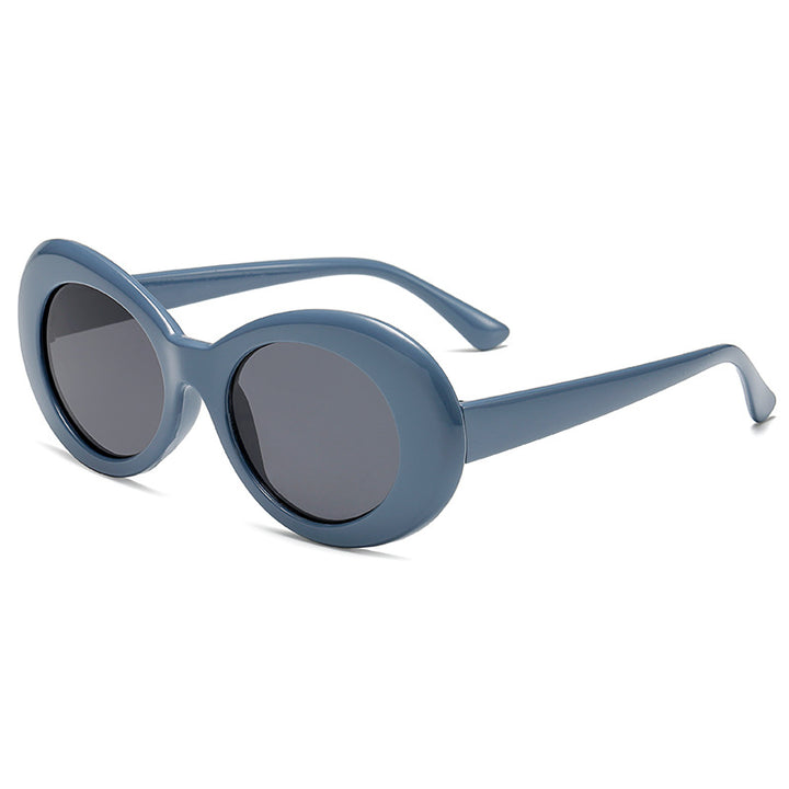 Damer fashionable oval solbriller Skanto