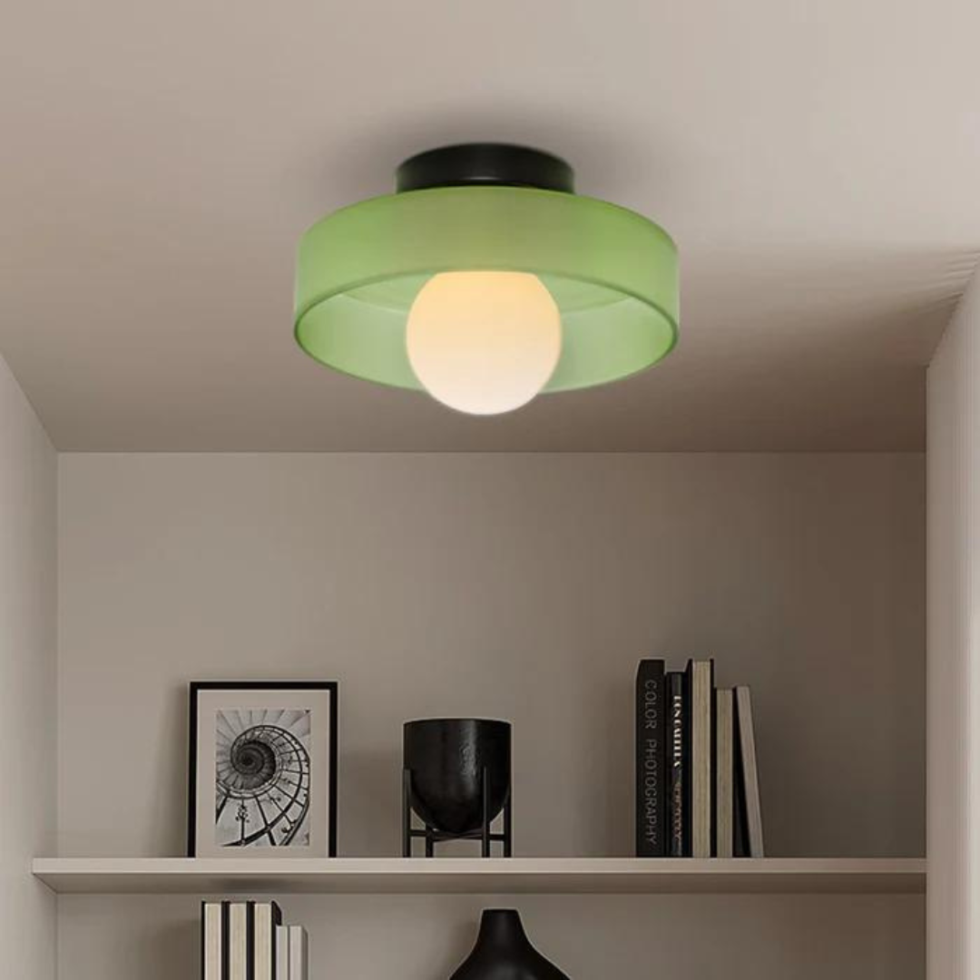 Rund Taklampe med Stilren Funksjonalitet - LumiSphere | Skanto