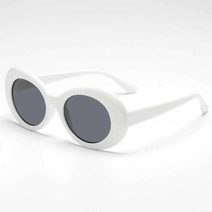 Damer fashionable oval solbriller Skanto