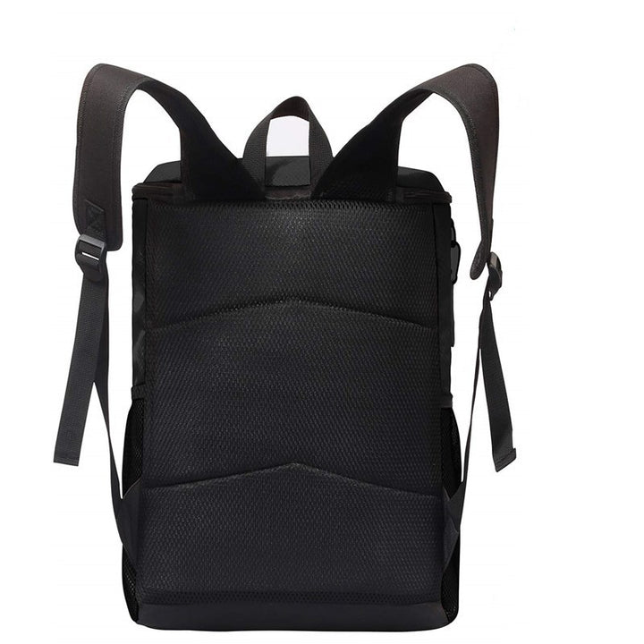 Unisex Insulated Cooler Backpack with Thermally Sealed Interior, Flexible Carrying Comfort, and Organized Front Pocket Skanto