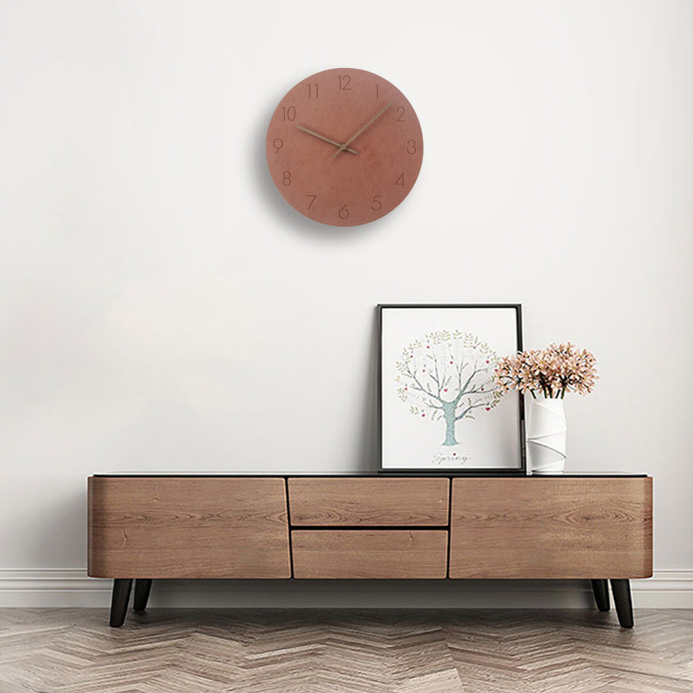 Skanto | Minimalistisk Nordisk T kreative dekorasjon - Stille Klokke 29 cm