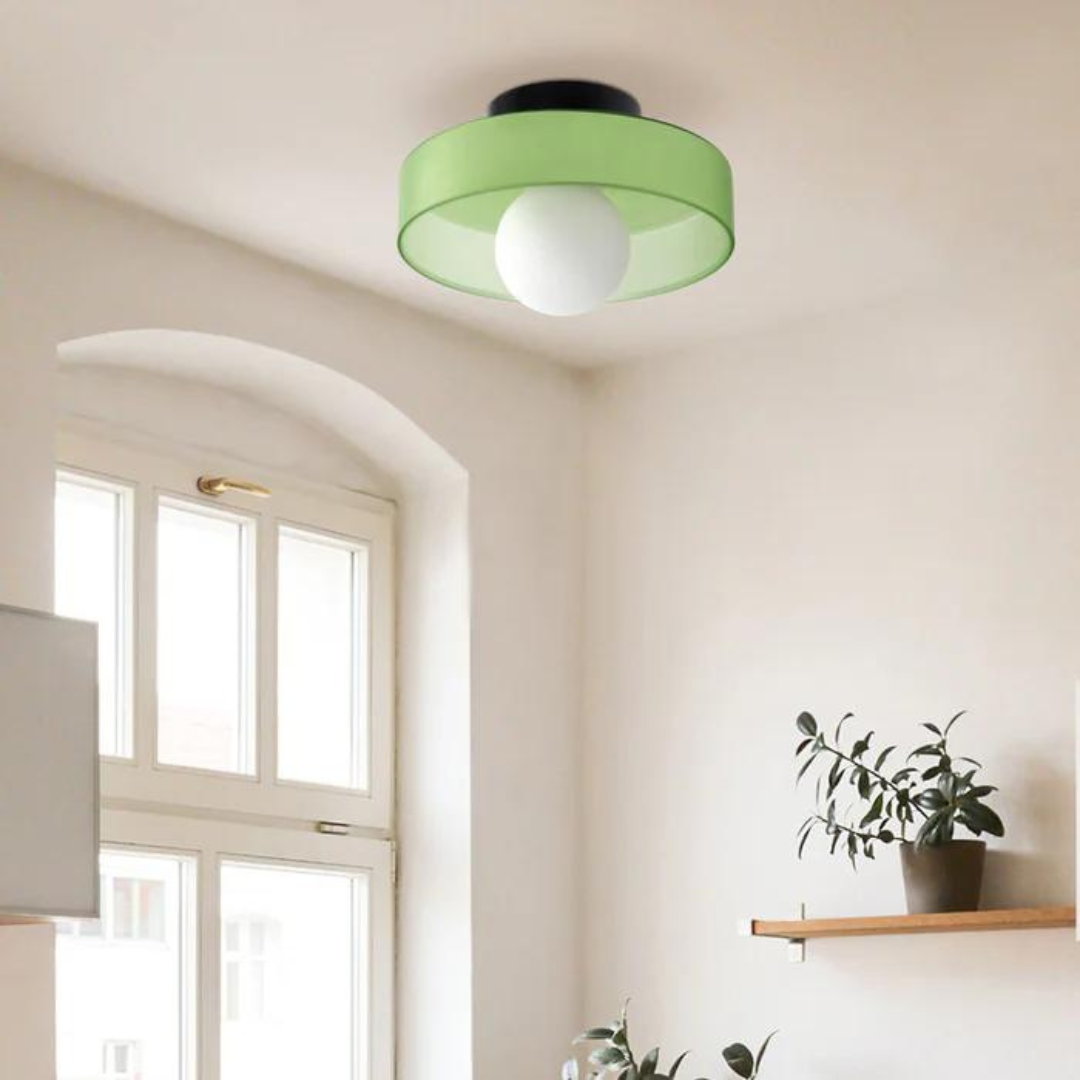 Rund Taklampe med Stilren Funksjonalitet - LumiSphere | Skanto