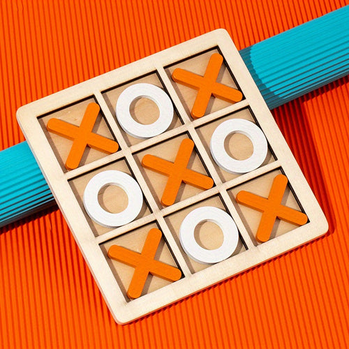 Skanto | Tre Tic Tac Toe Barn Puslespill Spill