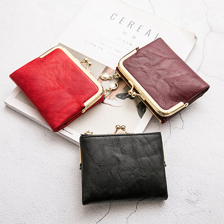 Skanto | Mini Fashion Kvinners Square Kortlommebok