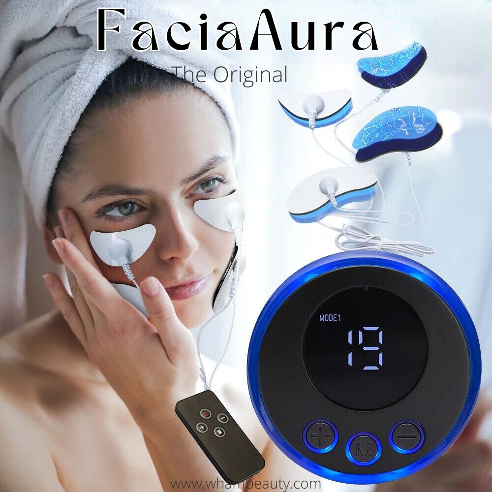 Ansiktsmassasjer med akupunkturfunksjon – 8 moduser – 19 hastigheter – GlowSense | Skanto