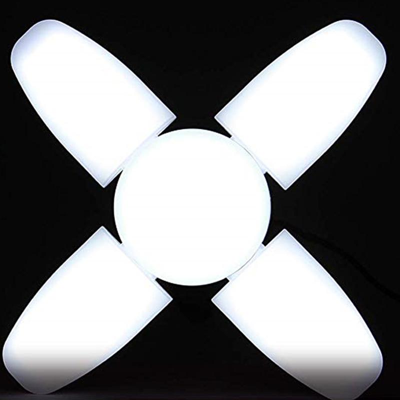 Foldbar deformert universal garasje lampe | Skanto