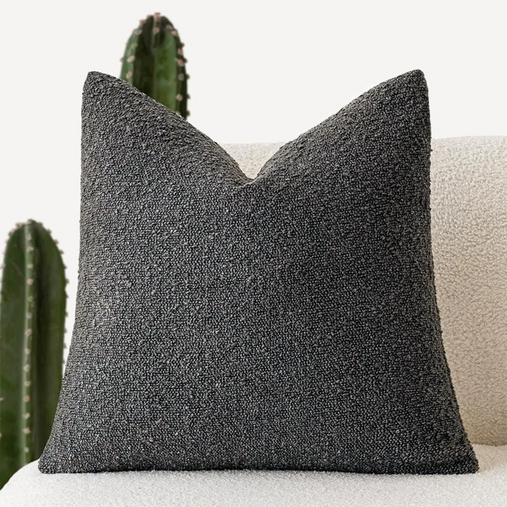 Tulum Bouclé Kissenbezug 45x45cm Dekokissen