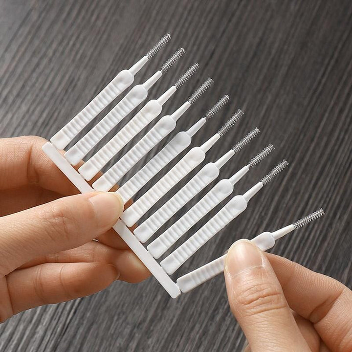 Dusjhullrengjøringsbørste dyse (10 PCS) | Skanto
