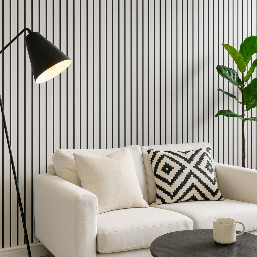 Skanto | Veggklistremerke 3D Tre-look PVC Panel Selvheftende Vanntett