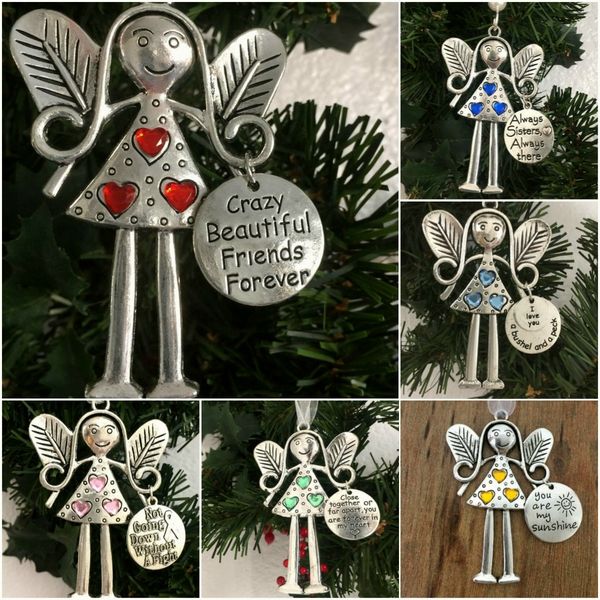 Engel Ornament Julegave - Morsom Vennskapgave | Skanto