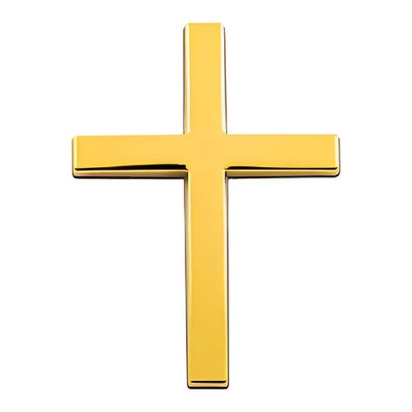 Skanto | ️ 3D Kryss Metall Jesus Kristus Kors Merke StickerBil Anti-Scratch Sticker