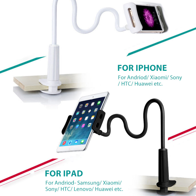 Skanto | Universell Avtagbar Lang Arm Latside Tablet mobiltelefonholder