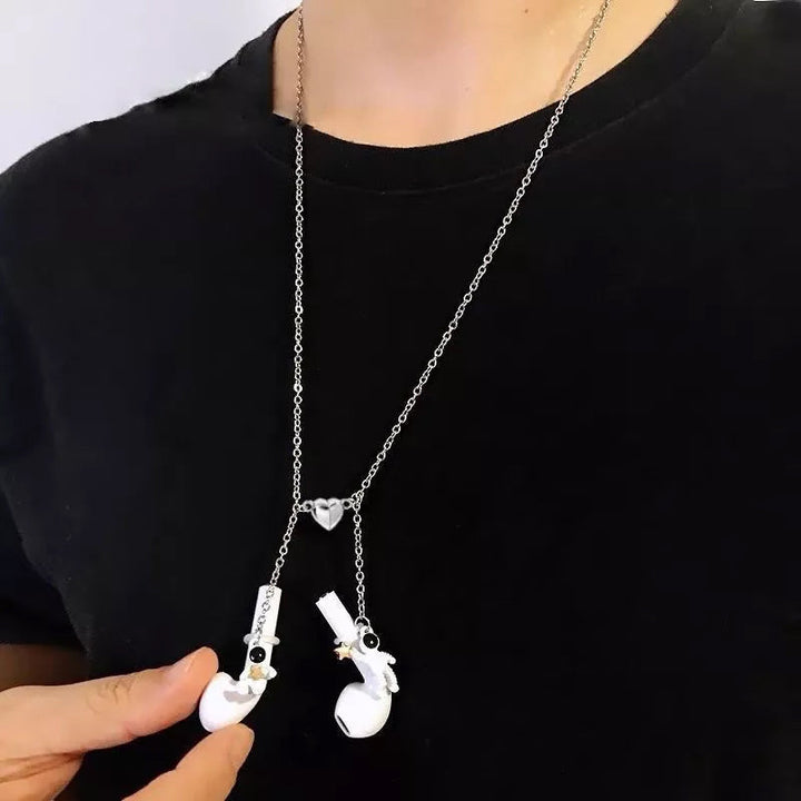 Skanto | Anti-Tap Magnetisk Airpods Halsbånd