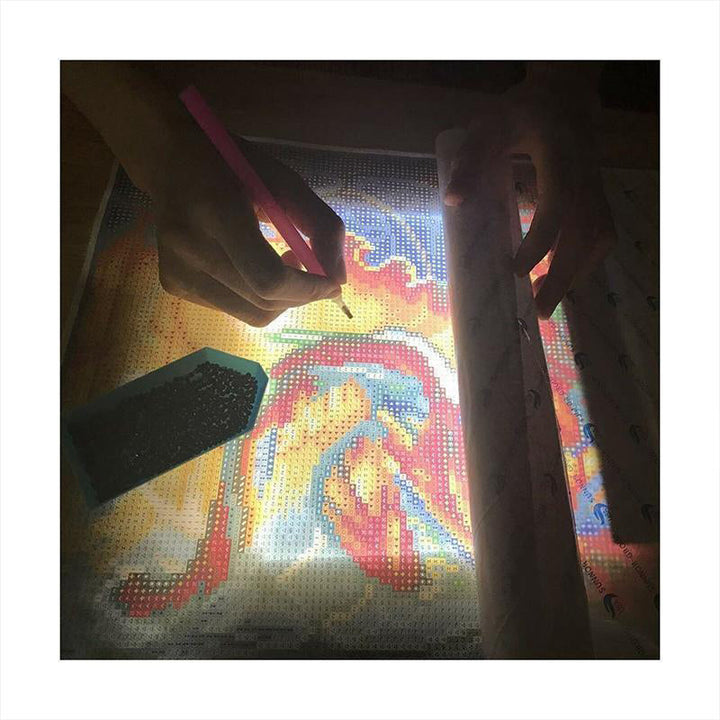 Tegnebrett med LED-lys | Skanto
