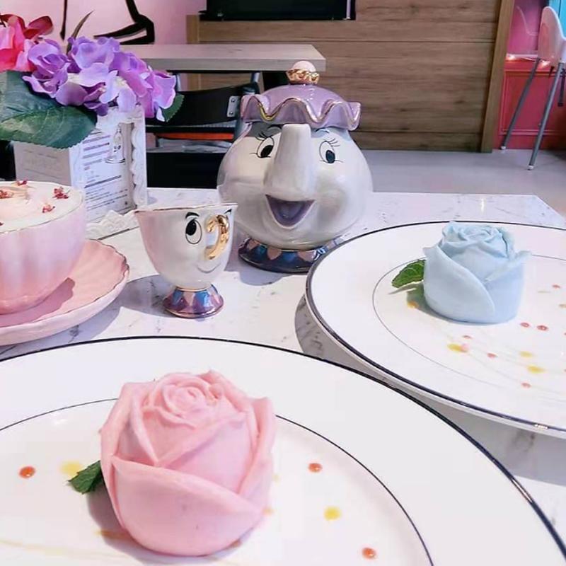 Skanto | 3D Silikon Rose Form Isbit Mold
