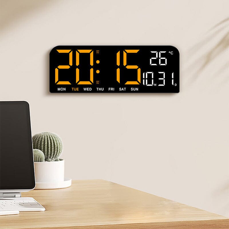 LED Digital Vekkerklokke | Skanto