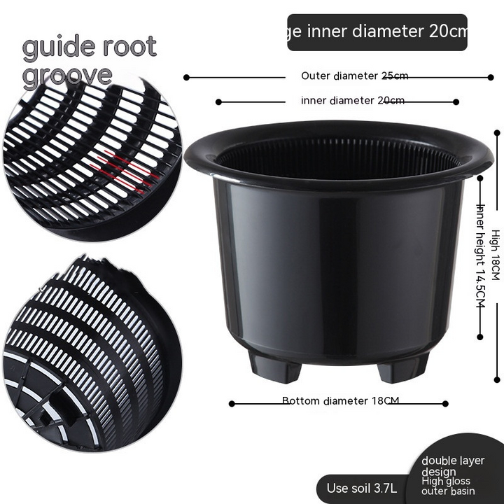 Skanto | Pustende Rotkontroll Potte for Planter – Ideell for Sunt Vekst og Optimal Lufting