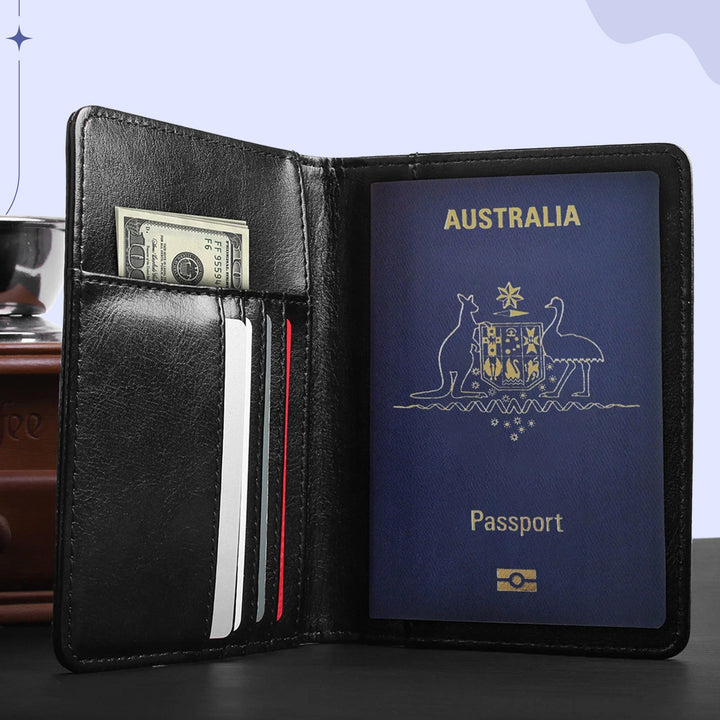 Passkortlommebok for reise Skanto