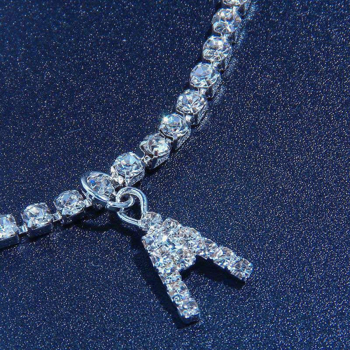 Skanto | Rhinestone Buchstav Ankelbånd
