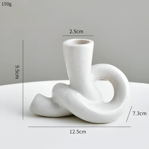 Skanto | Knot Keramisk Lysestake