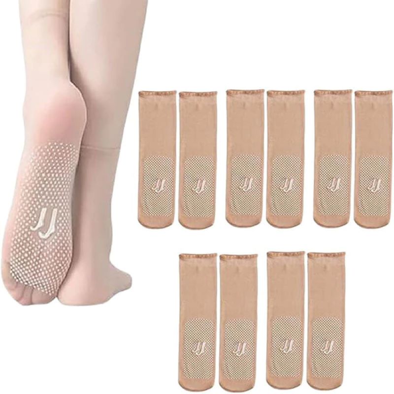 Skanto | Ultratykk non-slip ankelstrømper – pustende og elegant for hverdagsbruk