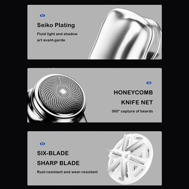 Skanto | Bærbar USB Mini Barbermaskin