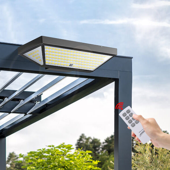 Enkel soltrapezoid LED multifunksjonell utendørs vanntett hagevegglampe | Skanto