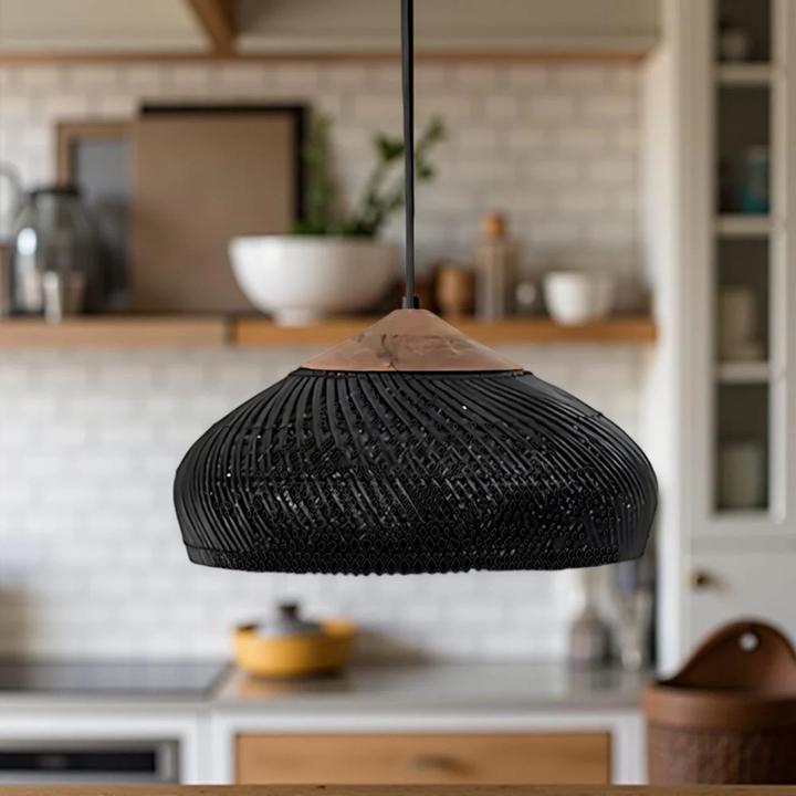 Skanto | Rattan Boho Pendellampe