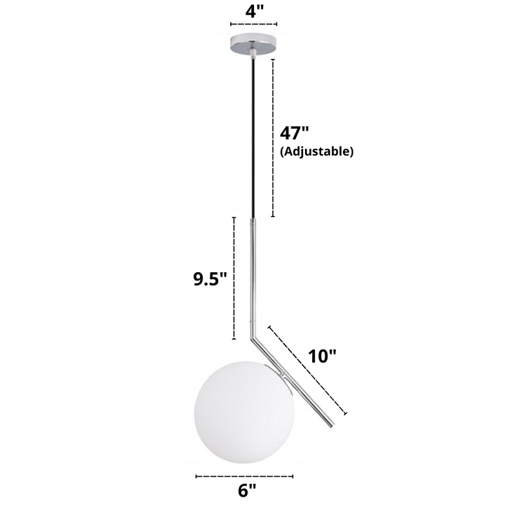 Nordic Glass Pendant Lamps | Skanto