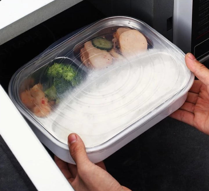 EcoLid - 6 silikon gjenbrukbare stretch-lokk | Skanto
