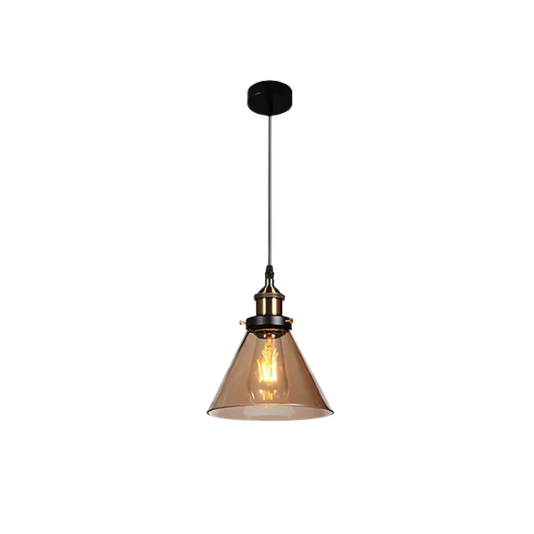 Skanto | Vintage Pendellampe Glass | Stilfull Spisebordlampe