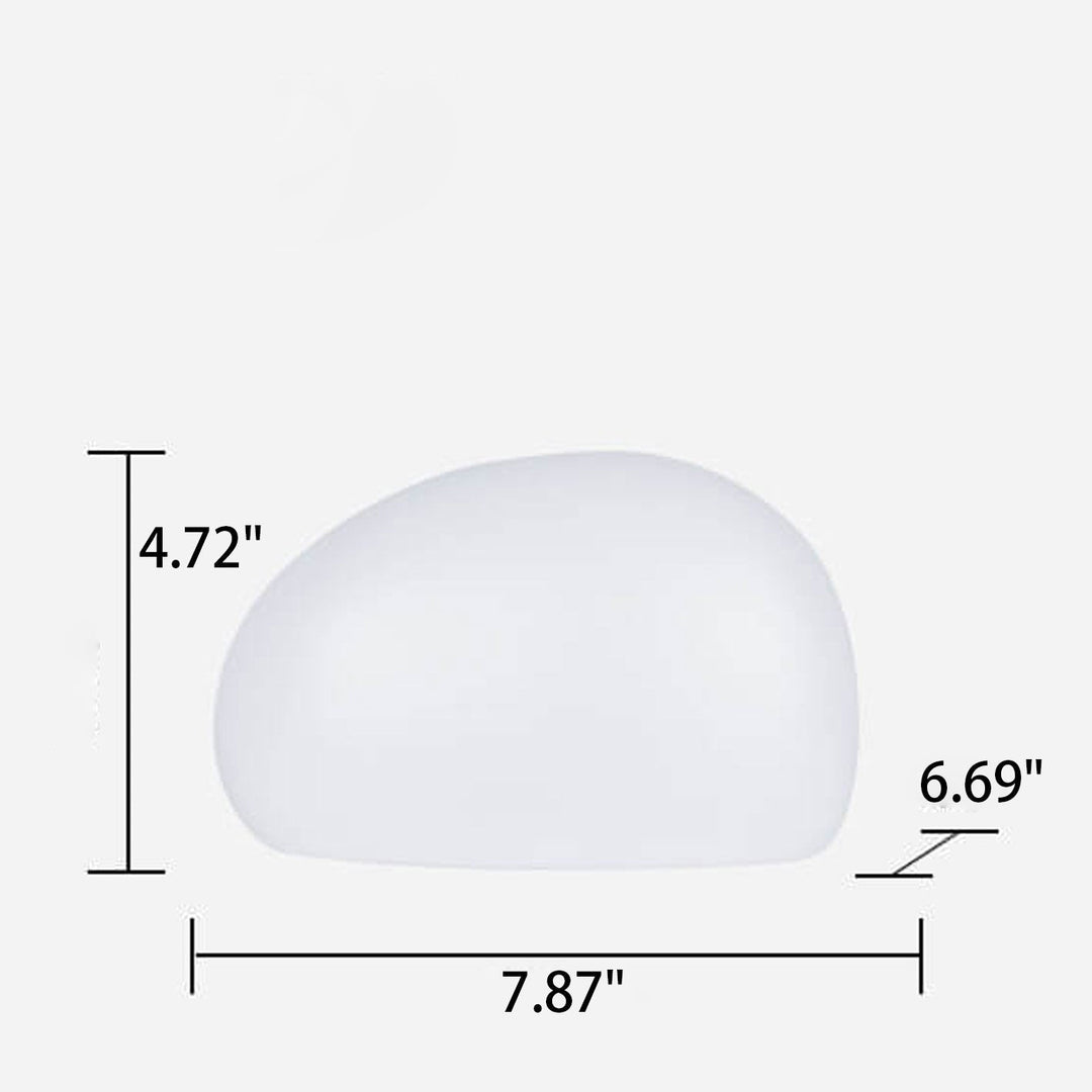 Solar vanntett PE sfærisk LED utendørs dekorativ plenlampe | Skanto