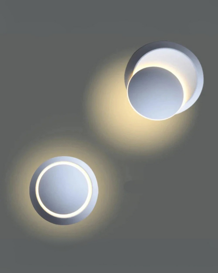 Skanto | Moderne Vegglampe med Halo Lyskilde Ambient Belysning