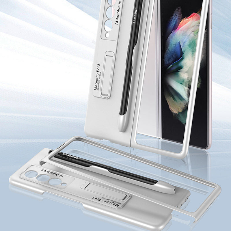 Skanto | Fashion Stativdeksel med Blyantlomme for Samsung Galaxy Z Fold 3