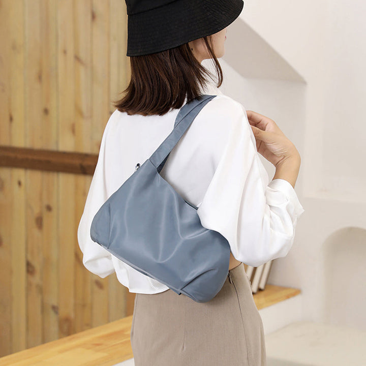 Skanto | Lettvekts Uformell Mote Nylon Diagonal Bag
