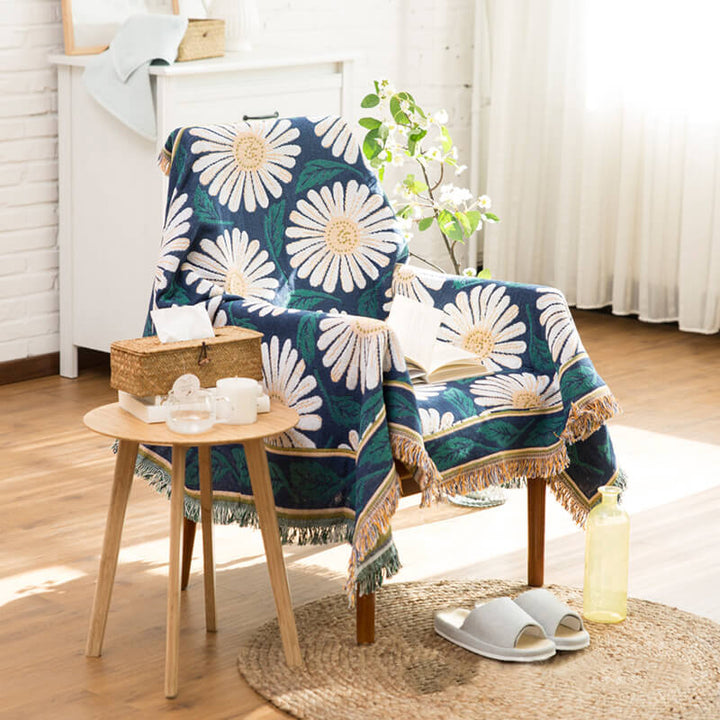 Bohemske strikkede kaster for sofasmykke | Skanto